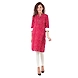 Women's Straight Printed Kurti Mehroon-FF-K811-Print-D-M-sm