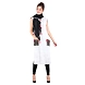 Women's Straight Kurti Black-Black-4XL-1-sm