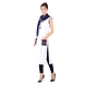 Women's Straight Kurti Blue-L-Blue-2-sm