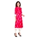 Women's Casual Printed Kurti Red-Red-M-2-sm