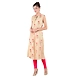 Women's Printed Kurti Gold-M-Gold-1-sm
