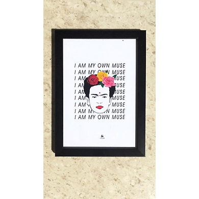 I am my own muse wall art-006A
