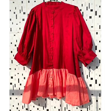 Carmine Shirt Dress-009B-1