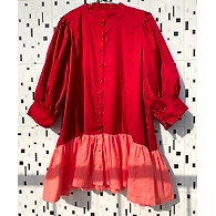 Carmine Shirt Dress