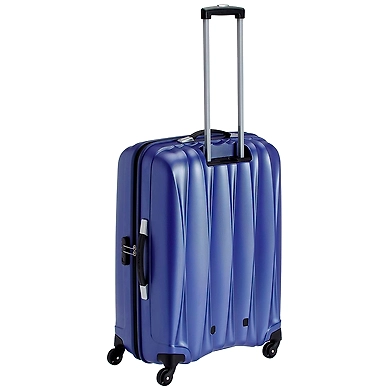 American Tourister Polycarbonate 68 cms Gun Metal Hardsided Suitcase-Blue-1