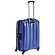 American Tourister Polycarbonate 68 cms Gun Metal Hardsided Suitcase-Blue-1-sm