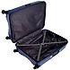American Tourister Polycarbonate 68 cms Gun Metal Hardsided Suitcase-Blue-2-sm
