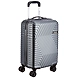 American Tourister Ellen ABS 54.5 cms Grey Hardsided Cabin Luggage (AMT Ellen SP55 cm TSA Grey)-AMT_ELLEN_SP55_CM_TSA_GREY-sm