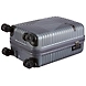 American Tourister Ellen ABS 54.5 cms Grey Hardsided Cabin Luggage (AMT Ellen SP55 cm TSA Grey)-Grey-1-sm