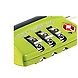 Samsonite Neon Green Luggage Lock-Green-1-sm