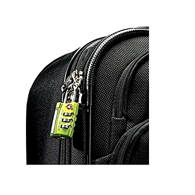 Samsonite Neon Green Luggage Lock-Green-2