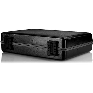 Voger 11cm Medium Briefcase - For Men &amp; Women-Black-2