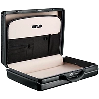 Voger 11cm Medium Briefcase - For Men &amp; Women-Black