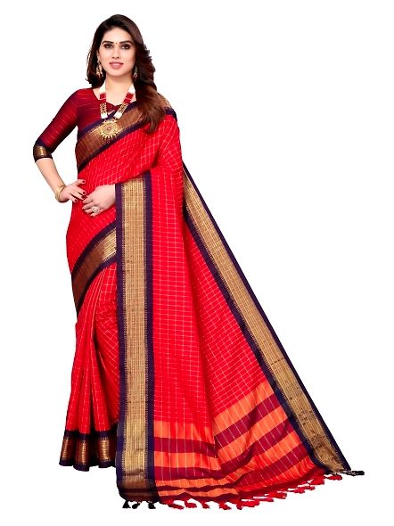 Exquisite Cotton Silk Sarees for Luxury and Elegance-RENUKA-7