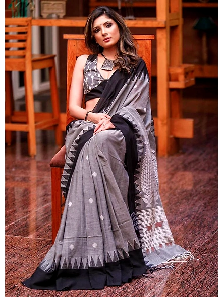 Pure Mulmul Cotton Silk Saree