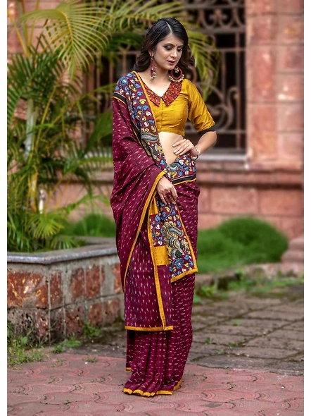 Pure Mulmul Cotton Silk Saree with Digital Print - Elegant Ethnic Wear