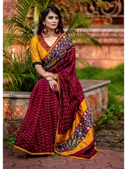 Pure Mulmul Cotton Silk Saree with Digital Print - Elegant Ethnic Wear-2