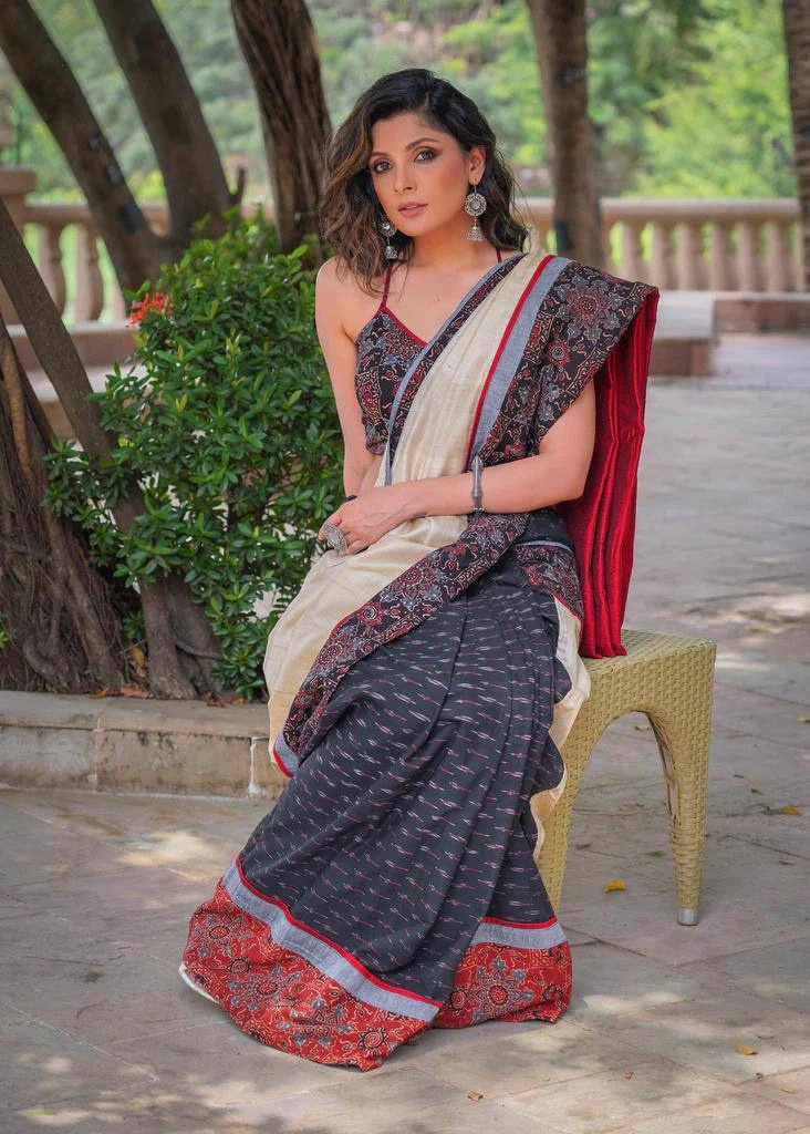 Experience the Luxury of the Modal Silk Saree-NT-300