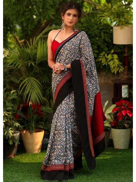 Luxurious Pure Mulmul Cotton Silk Saree - Timeless Elegance & Comfort