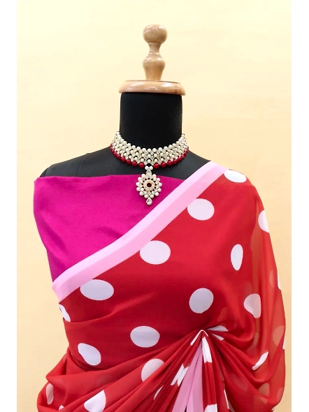 Georgette Digital Printed Saree