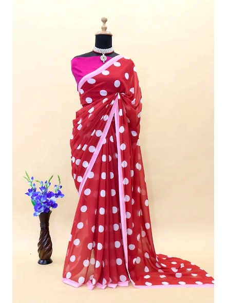 Georgette Digital Printed Saree-2