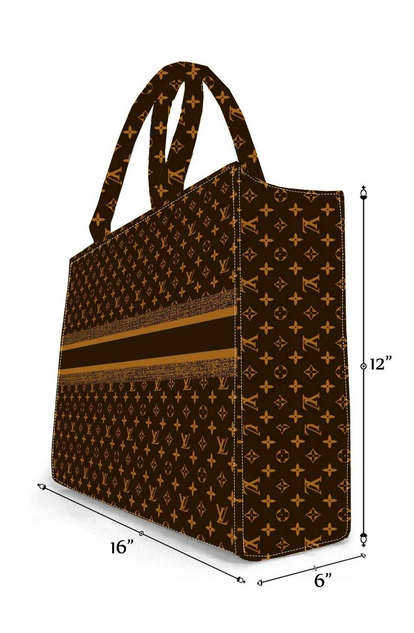 Animal Printed Structured Shopper Tote Bag-1