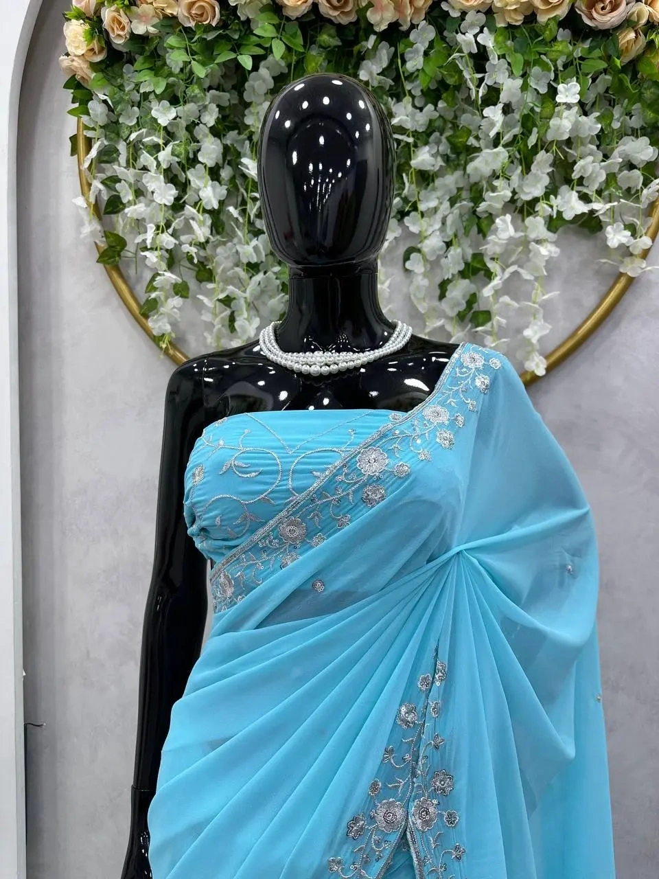 Embrace Timeless Elegance with Our Designer Saree-3