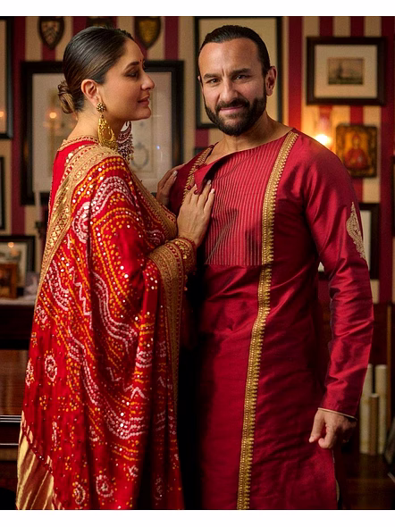 Kareena Kapoor Red Suit-Red-XXL(44)-2