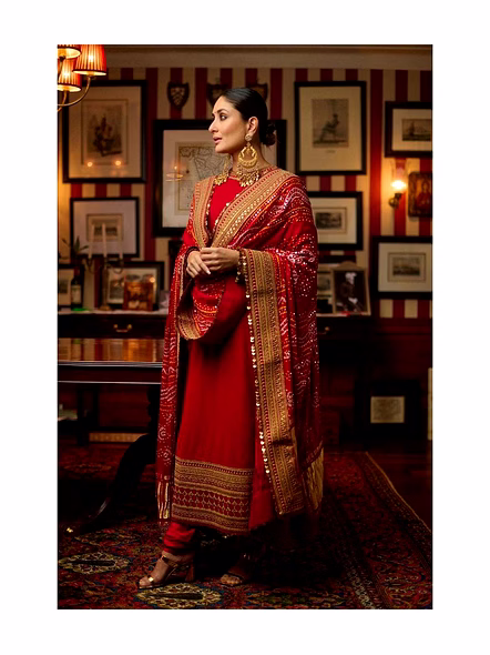 Kareena Kapoor Red Suit-Red-XXL(44)-3