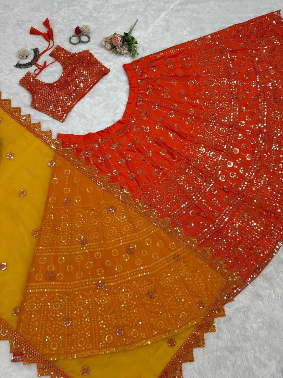 festive wear lehenga