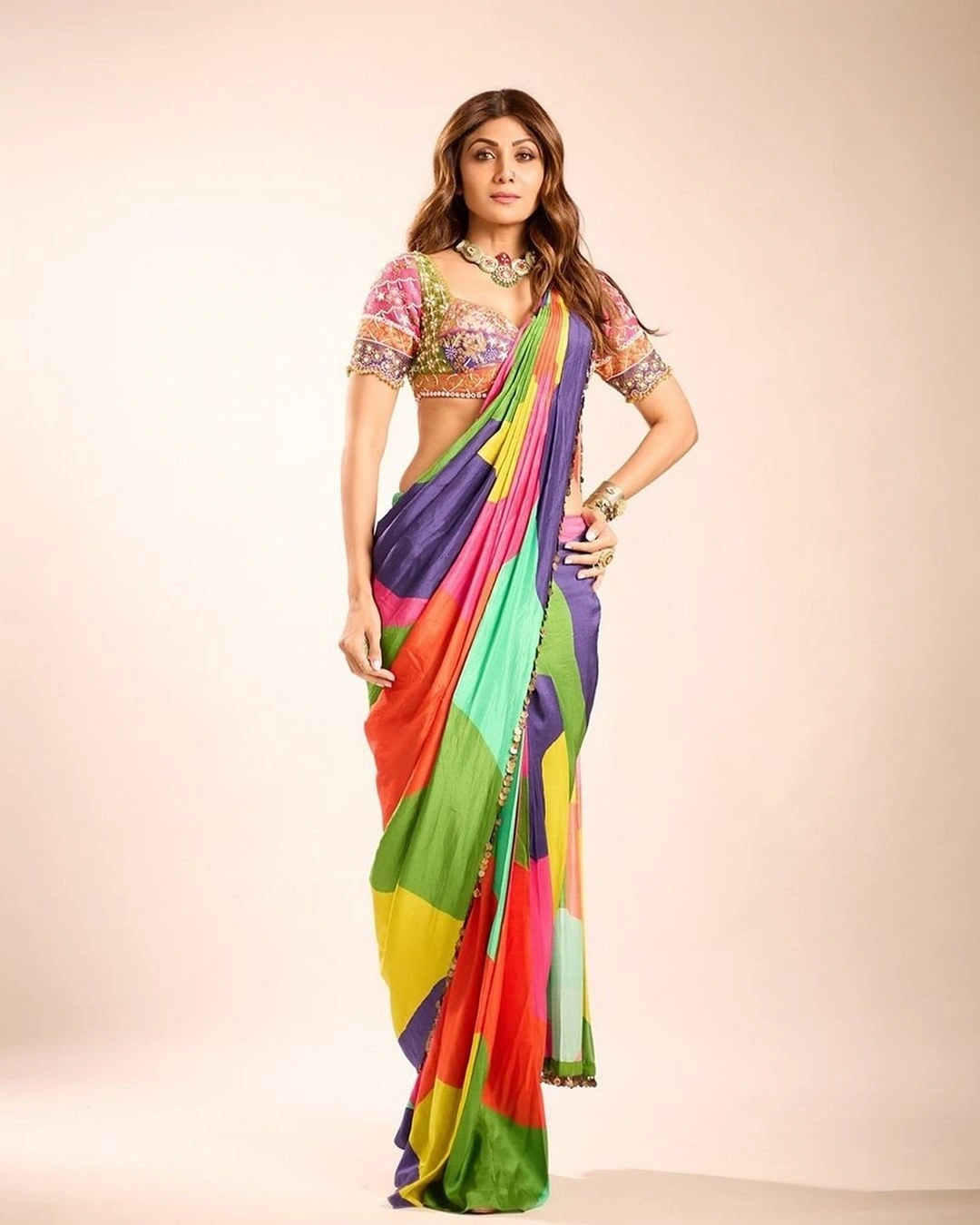 CHINON SILK DIGITAL PRINT SAREES