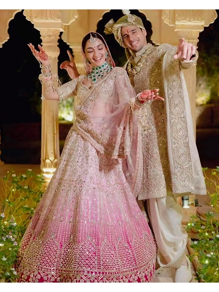 Kaiara Advani Style Lehenga Choli: Bollywood Inspired Elegance-2