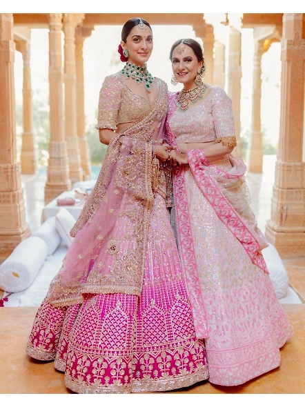 Kaiara Advani Style Lehenga Choli: Bollywood Inspired Elegance-3