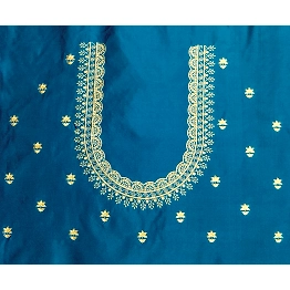 Shiv Embro Simple Embroidery Designs Blouse