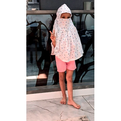 Shiva Tex Cotton Scarf for Baby Girls