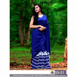 shiv georgette saree with banglori silk blouse