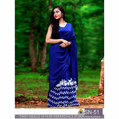 shiv georgette saree with banglori silk blouse