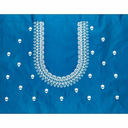 shiv embro exquisite embroidery blouse piece