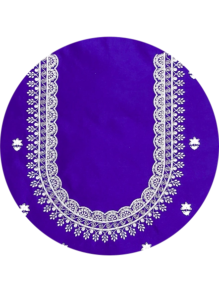 Blue Light embroidery blouse ideas