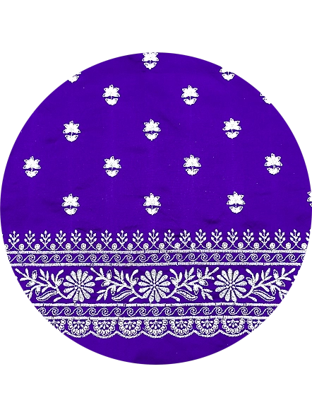 Blue Small embroidery motifs for blouses