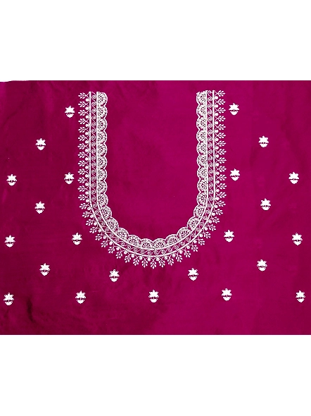 Wine Simple Embroidery Designs Blouse