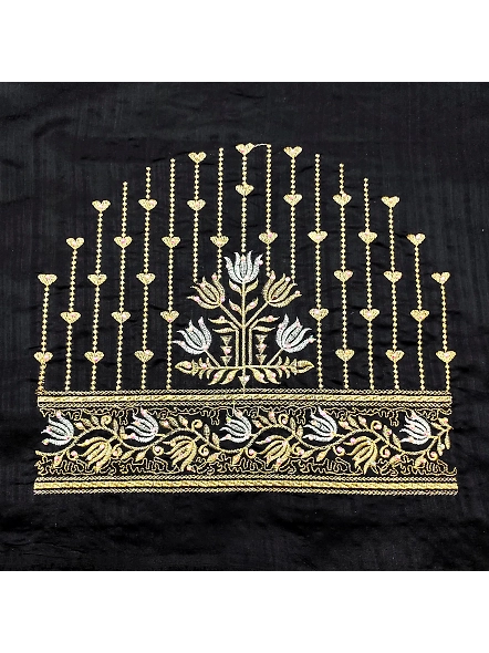 Exquisite Embroidered Blouses-Black-1