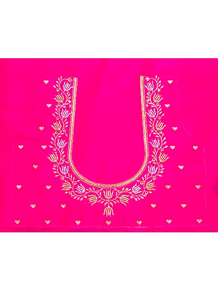 Exquisite Embroidered Blouses-Lotus_Pink