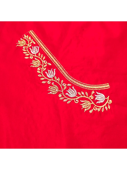Exquisite Embroidered Blouses-Red-2