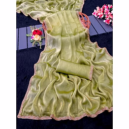 shiv fendi saree in pastel