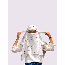 shiva tex color heart ladies scarf