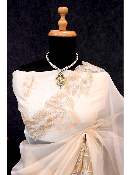 designer tissue saree