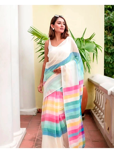 cotton blend saree