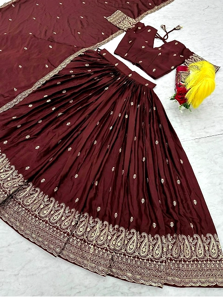 fabrics for lehengas