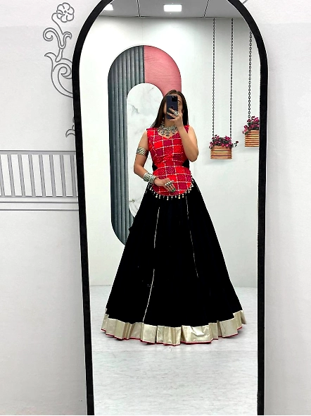 cotton chaniya choli for Navratri